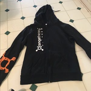 Orange Theory Zip up Hoodie